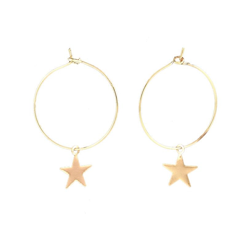 2017 New Hollow Geometry Earrings Heart Sweet Gold Love Earrings Women Gifts Jewelry Orecchini Brincos Pendientes Oorbellen