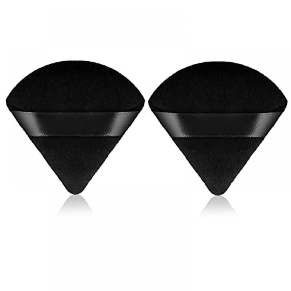 2/12Pcs Triangle Velvet Powder Puff  Make Up Sponges for Face Eyes Contouring Shadow Seal Cosmetic Foundation Makeup Tool
