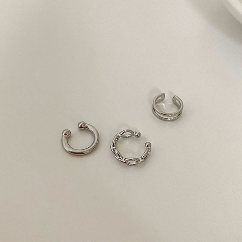 LATS Delicate Zircon Cute Clip Earrings Female Buckle Ear Cuff No Piercings Fake Cartilage Ear for Women 2022 Fashion Jewelry