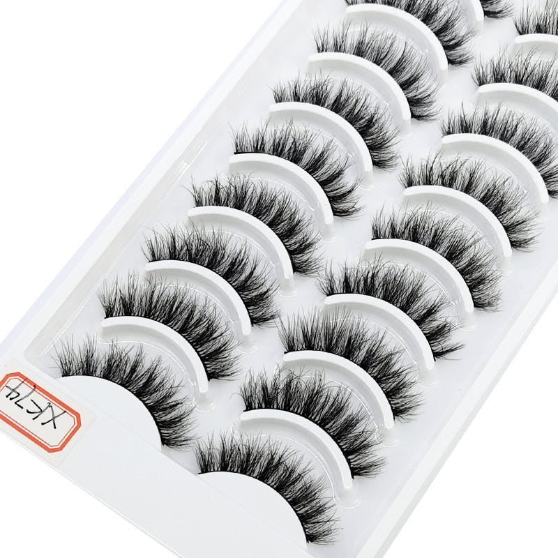 41 Styles 10 pairs natural long 3D mink false eyelashes fake lashes makeup kit Mink Lashes extension eye lashes short eyelashes