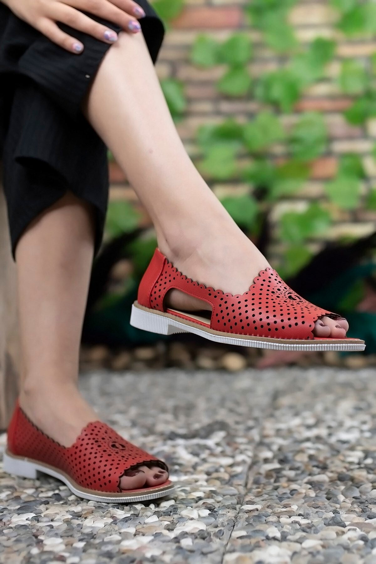 Red Woman Daily Shoes 0012504