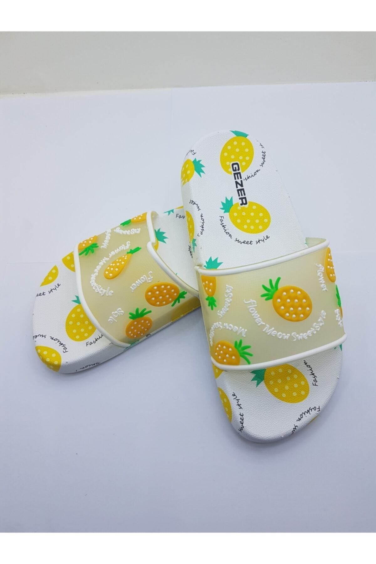 Children's Slippers Pineapple Patterned (non -slip base) Fastal