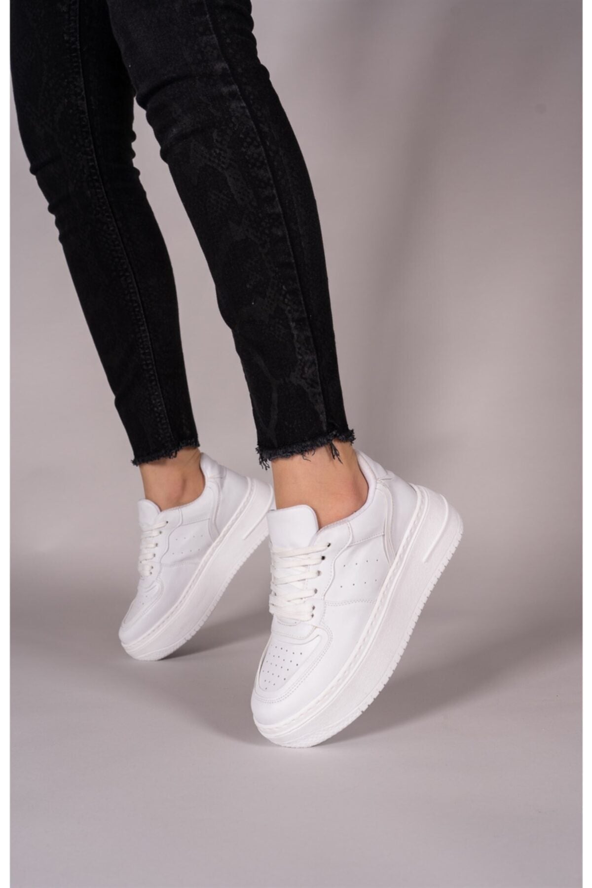 White White Women Sneaker 0012255