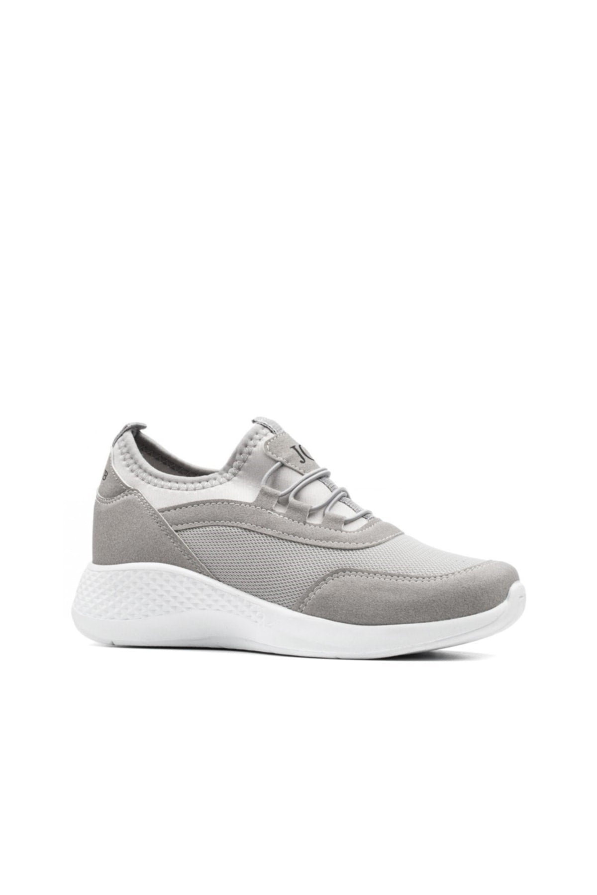 Gray - Daily Female Sneaker Laccked Sport Shoes