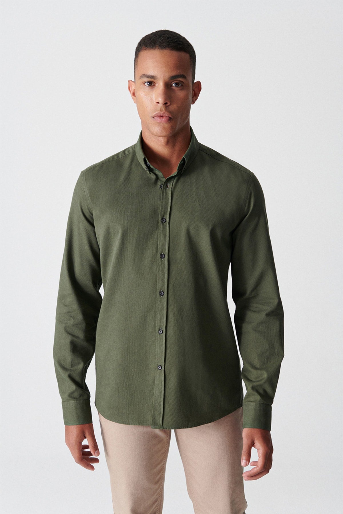 Men's wick velvet 100 %cotton regular fit shirt E002004