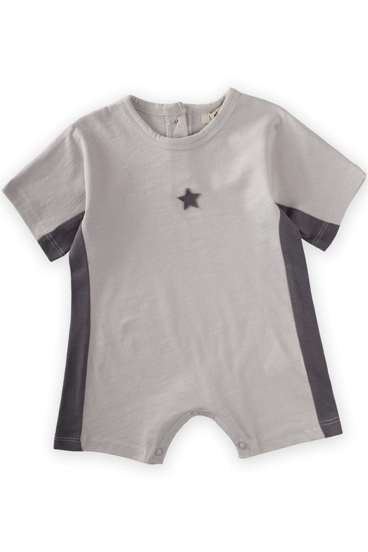 Garnish star sconce jumpsuit 0-3 age light gray
