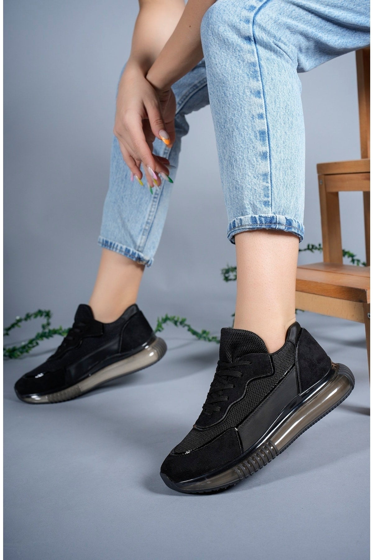 Woman Sneaker 0012168 Black
