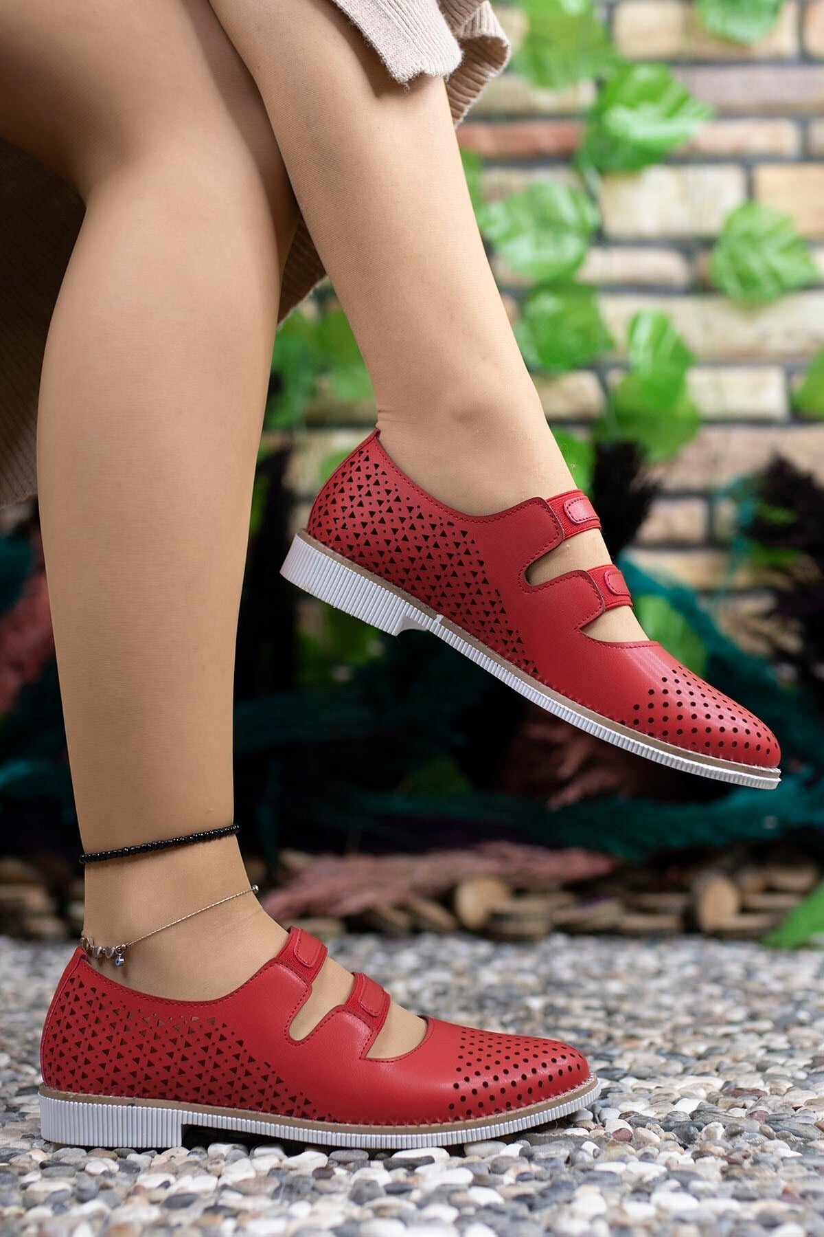 Red Woman Daily Shoes 0012502