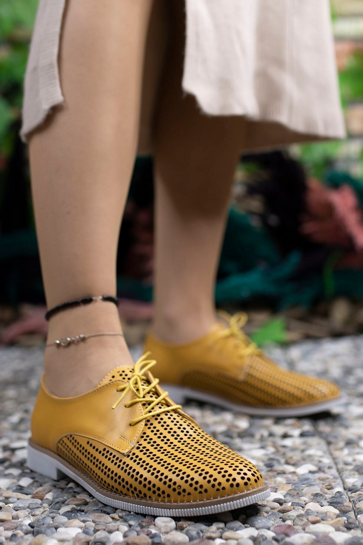 Mustard women's daily shoes 0012501