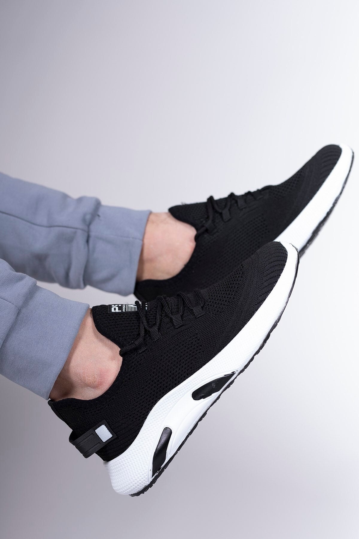 Siyah Beyaz Unisex Sneaker 0012040