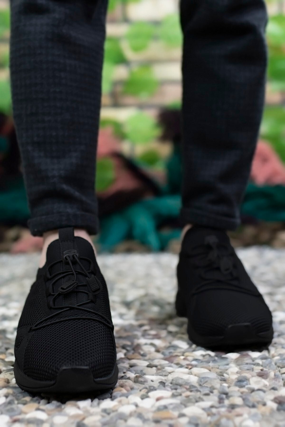 Men's Black Sneaker 00121925
