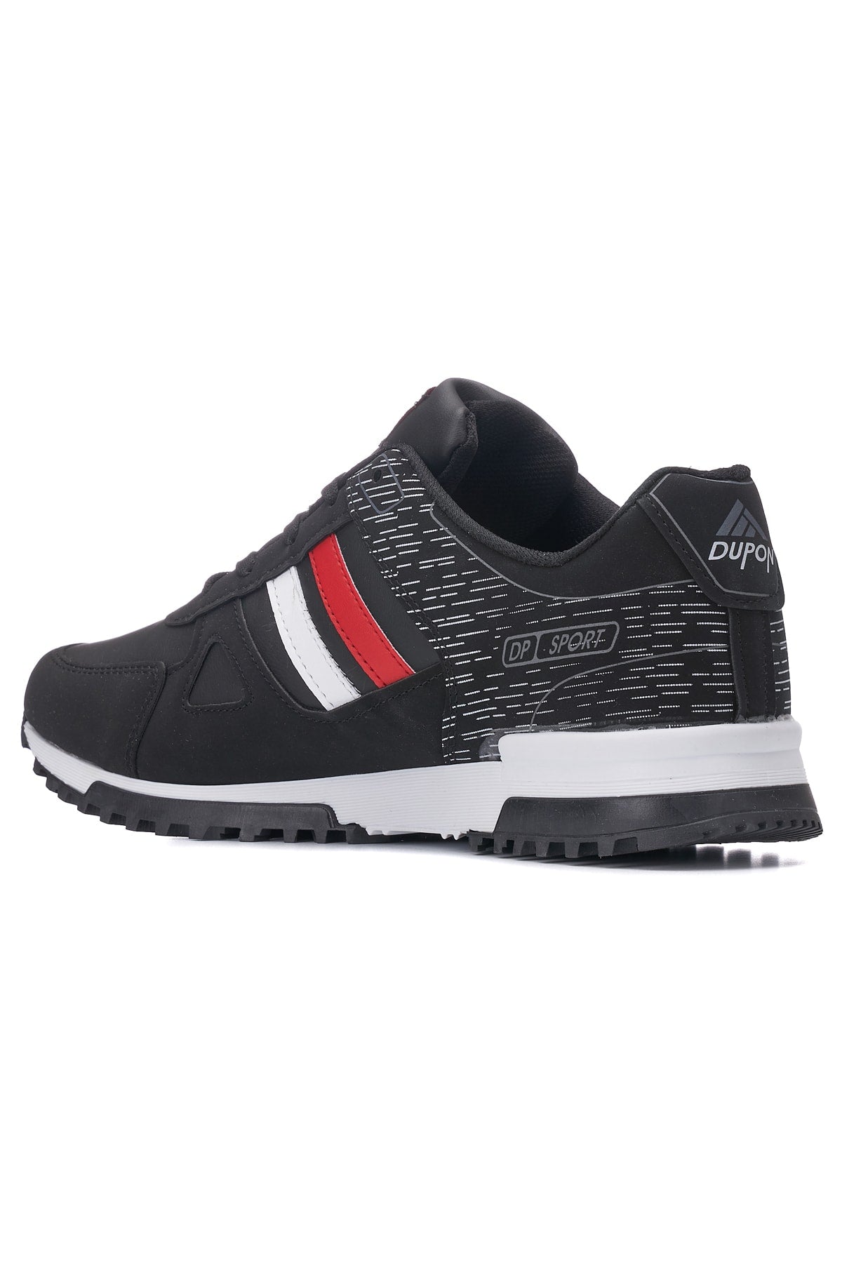 Black - Daily Men's Sneaker Laccik Casual Soft Soft Slope Base Light Hiking Sport Shoes 203