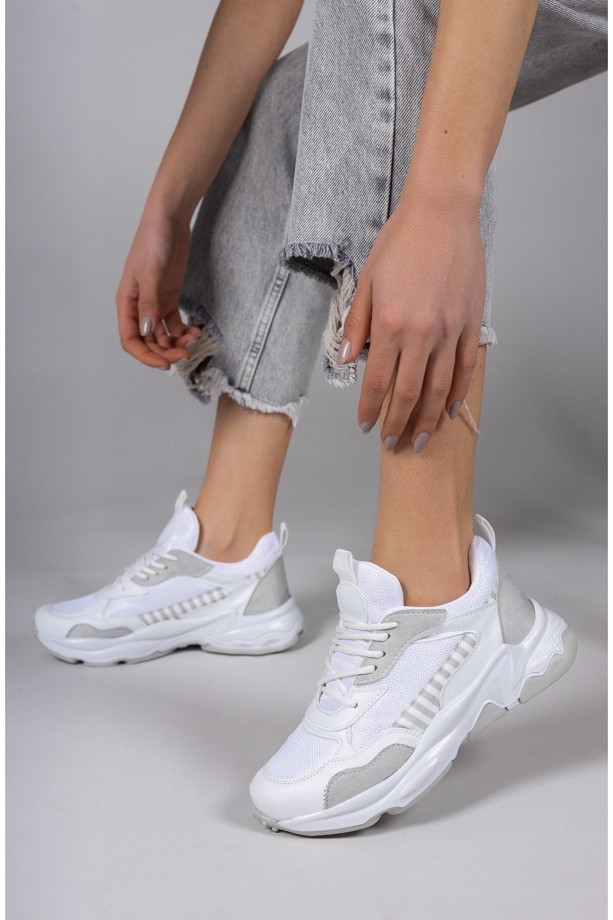 Woman White Sneaker 0012189