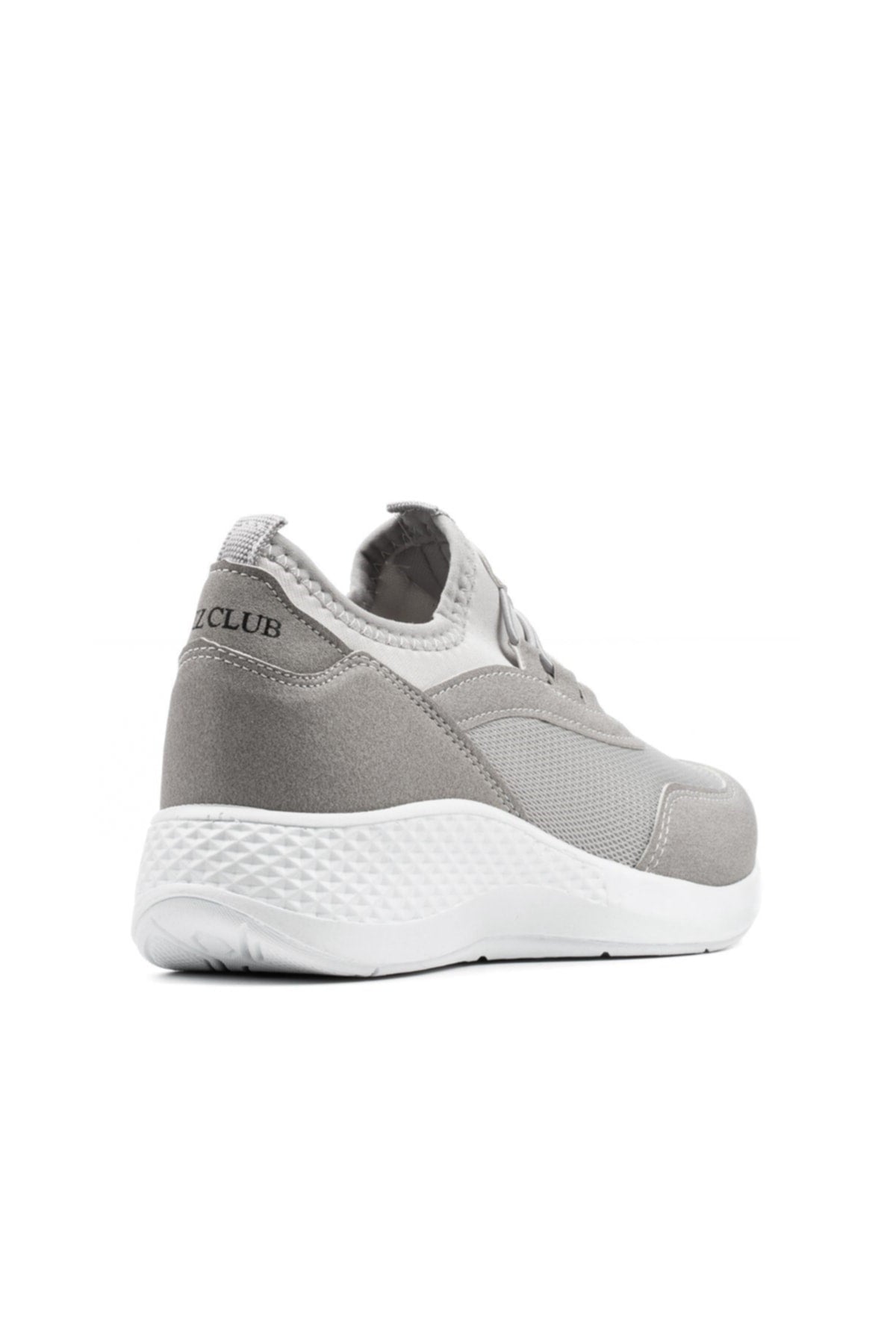 Gray - Daily Female Sneaker Laccked Sport Shoes