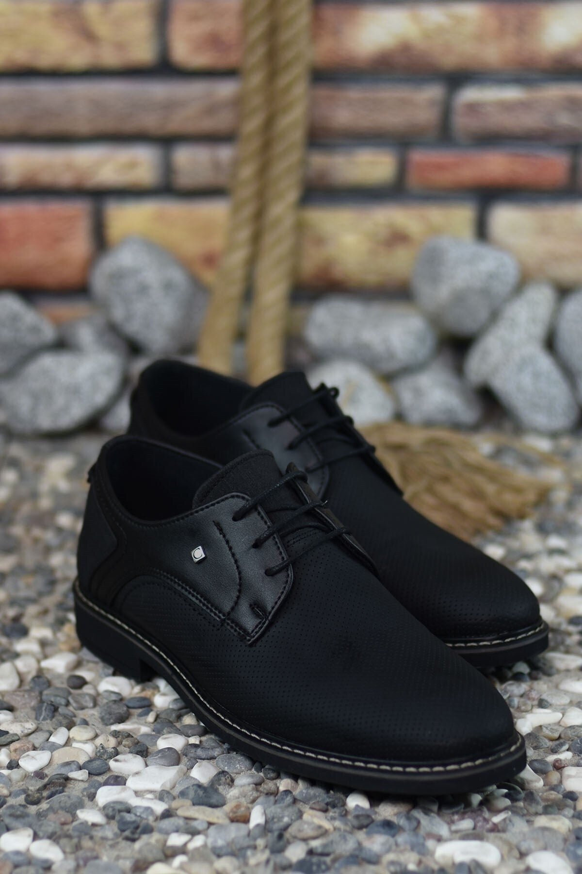 Black Black Men's Casual Shoes 0012146