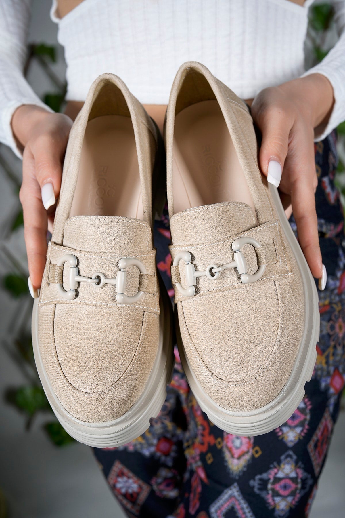 Woman Daily Loafer Shoes 0012910