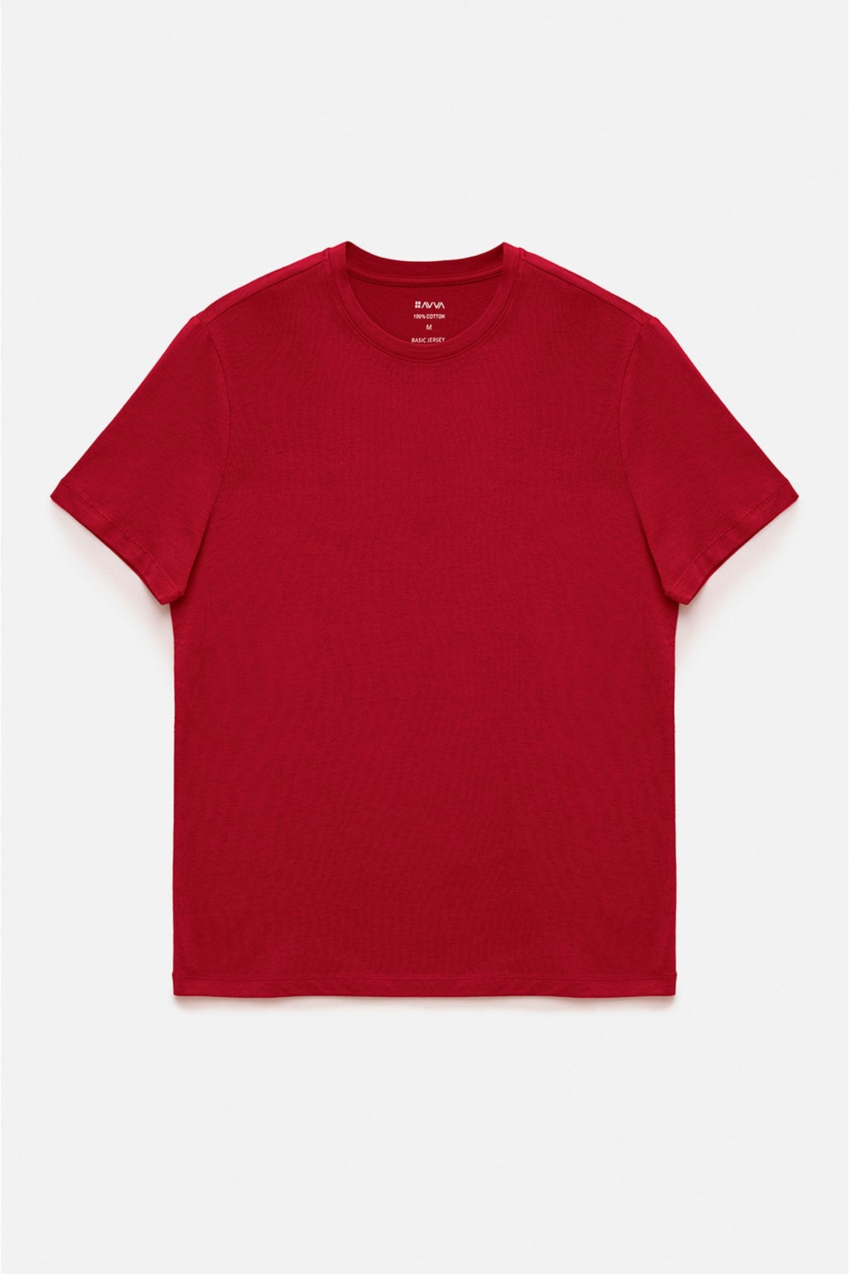 Men's Navy Bordo 2 Piece Cycling Collar 100 %Cotton Basic T-Shirt E001012