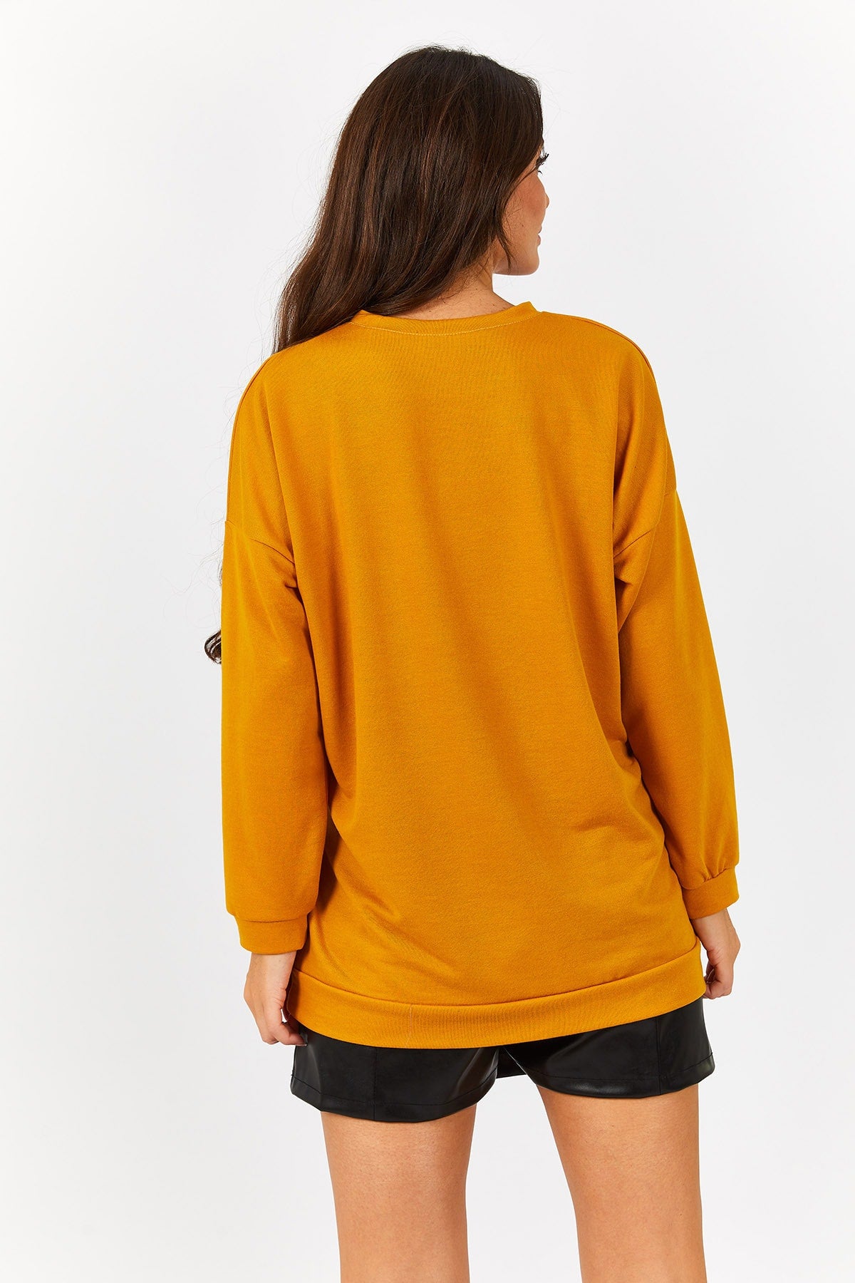 WOMEN HARDAL ROUND YAKA Oversize Sweatshirt ARM-22K024027