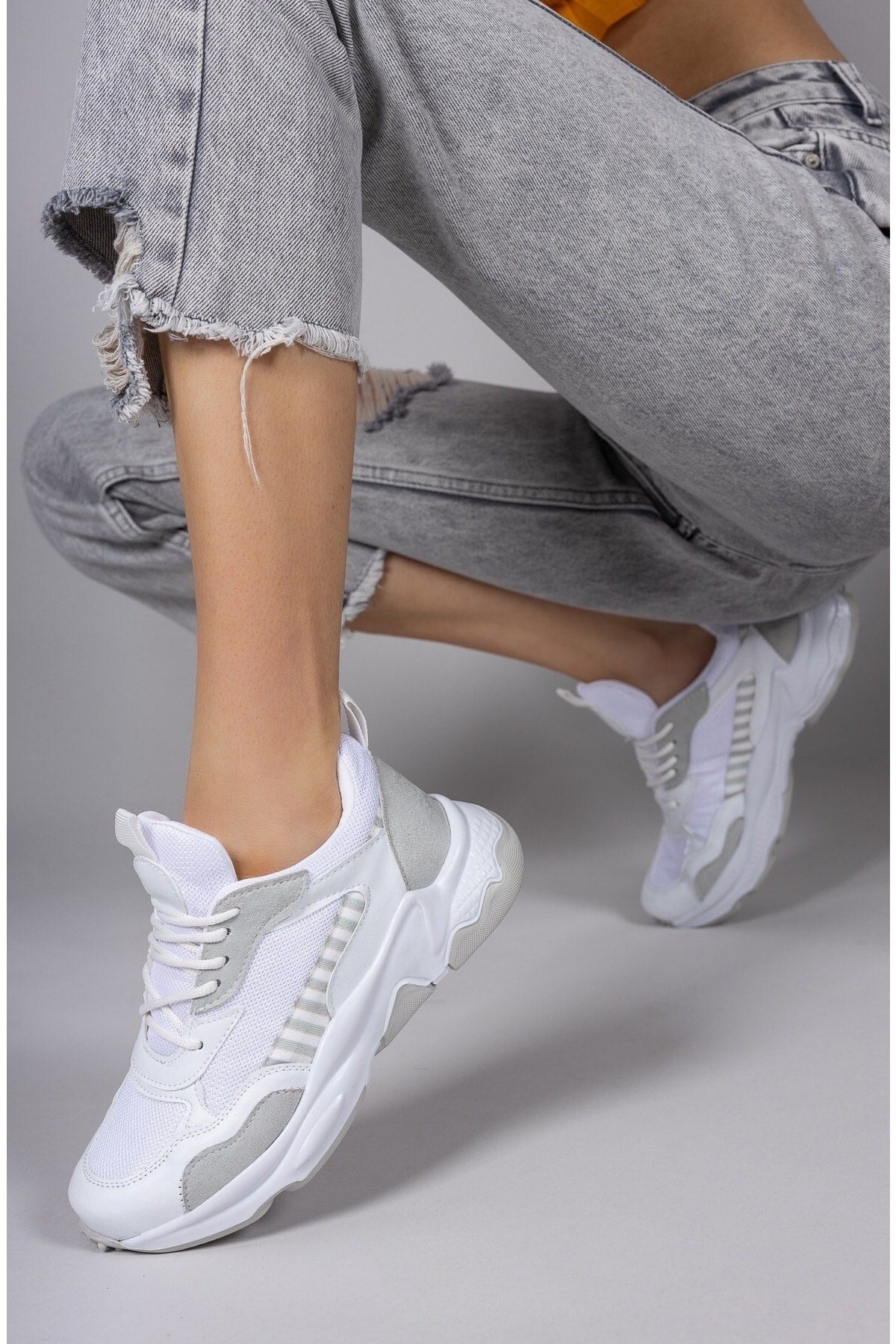 Woman White Sneaker 0012189