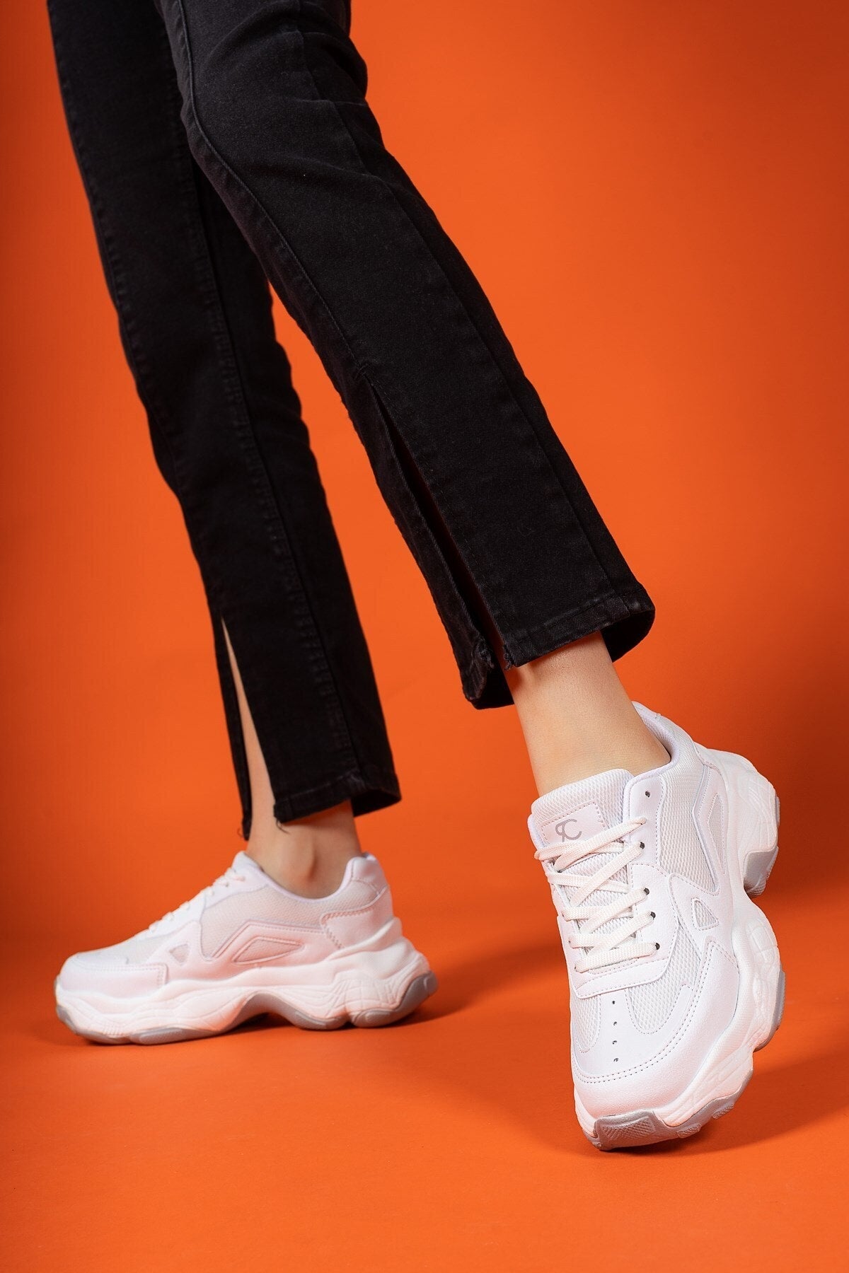 White Anorak Woman Sneaker 0012141