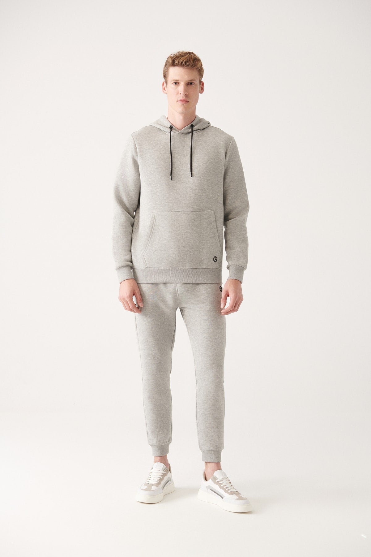 Men's Gray Basic Sweatshirt E001018
