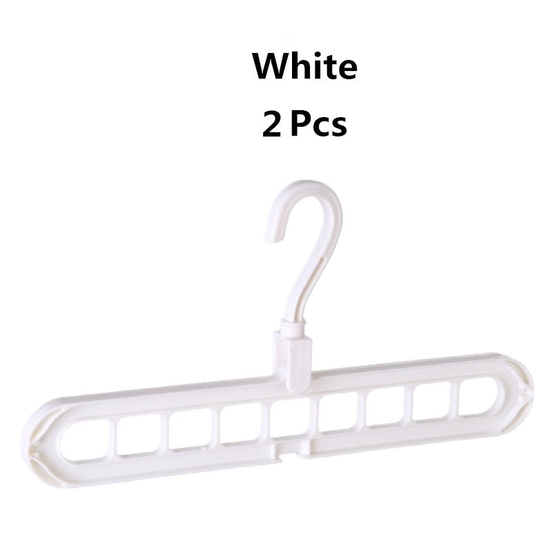 1/2pcs Magic Multi-port Support hangers for Clothes Drying Rack Multifunction Plastic Clothes rack drying hanger Storage Hangers