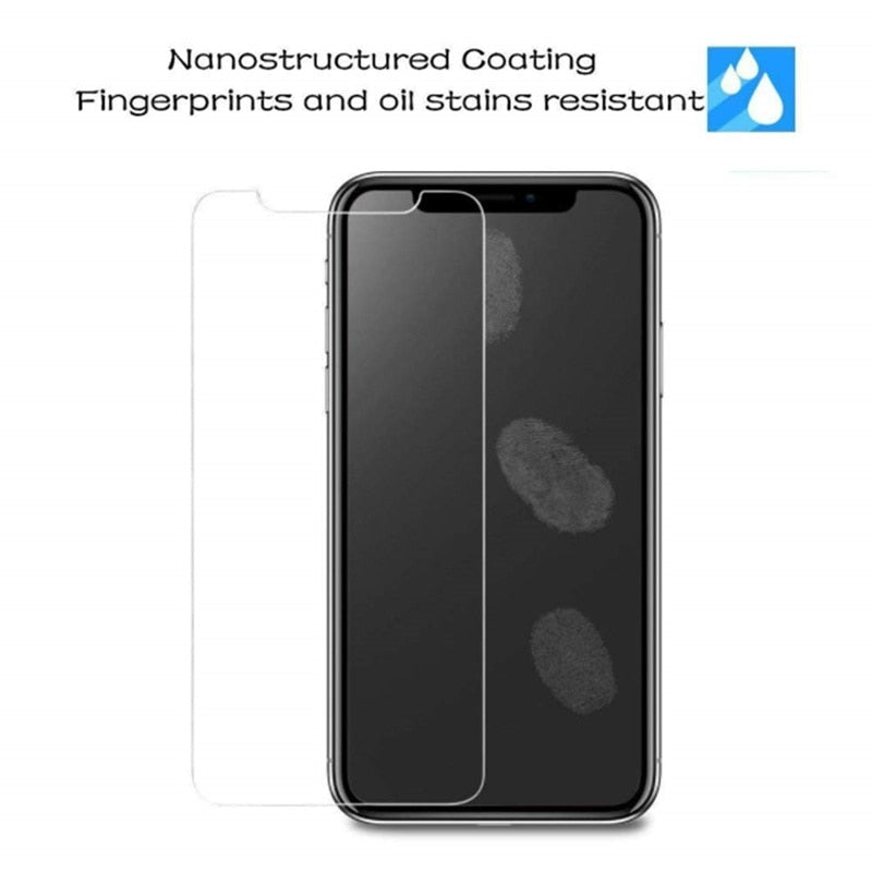 3PCS Tempered Glass for IPhone 13 12 11 14 Pro Max 8 7 6 5 6s Plus Screen Protector on Iphone 12 11 13 Mini X XR Xs Max SE Glass